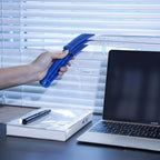 Window Blind Cleaner Brush with 2 Washable Microfiber Sleeves