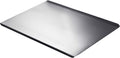 Heavy-duty stainless steel cutting board for the kitchen, with raised edges, non-slip surface, and knife protection