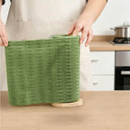 Tear Off Cleaning Cloth Roll High Absorbent Washable Cleaning Wipes Reusable Multipurpose Durable Cloth Towels for Kitchen Household Worksite